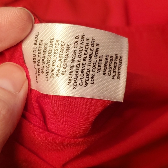 EUC Chelsea 28 Red Dress - Picture 8 of 8